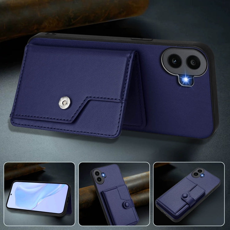 For Nothing CMF Phone 1 Button Card Bag RFID Anti-theft Phone Case