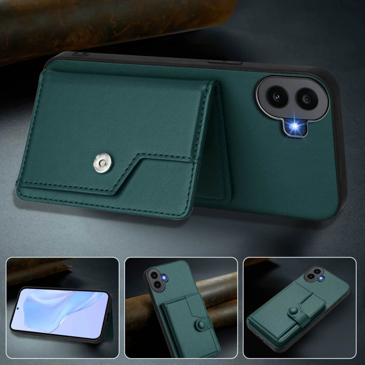 For Nothing CMF Phone 1 Button Card Bag RFID Anti-theft Phone Case