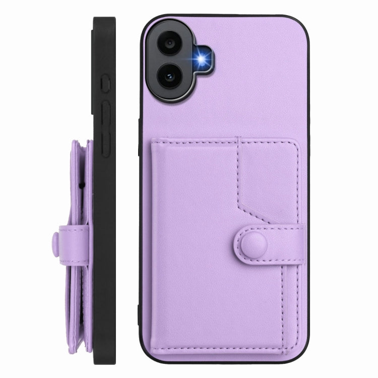 For Nothing CMF Phone 1 Button Card Bag RFID Anti-theft Phone Case