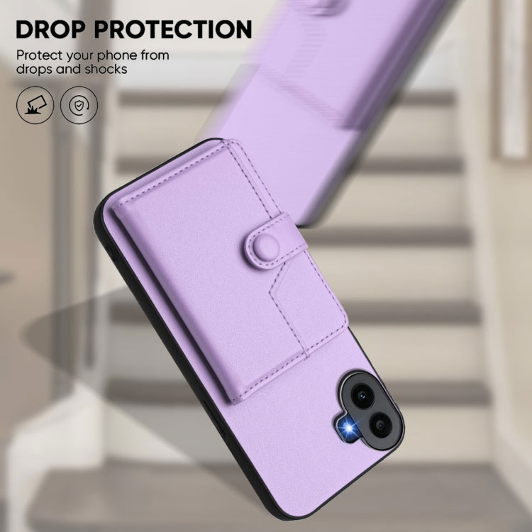 For Nothing CMF Phone 1 Button Card Bag RFID Anti-theft Phone Case