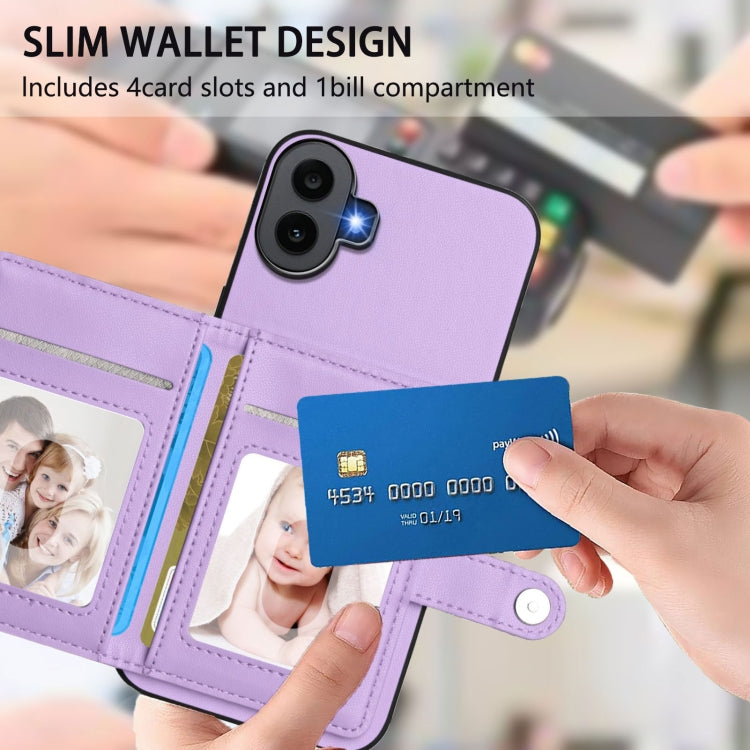 For Nothing CMF Phone 1 Button Card Bag RFID Anti-theft Phone Case