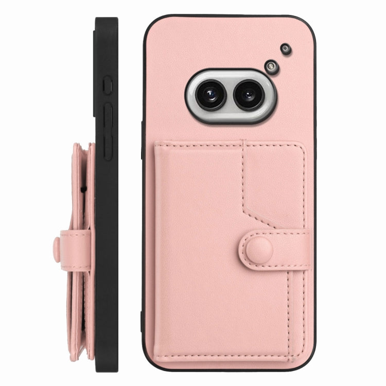 For Nothing Phone 2a Button Card Bag RFID Anti-theft Phone Case