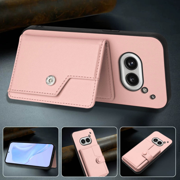 For Nothing Phone 2a Button Card Bag RFID Anti-theft Phone Case
