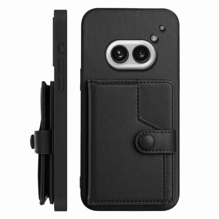 For Nothing Phone 2a Button Card Bag RFID Anti-theft Phone Case