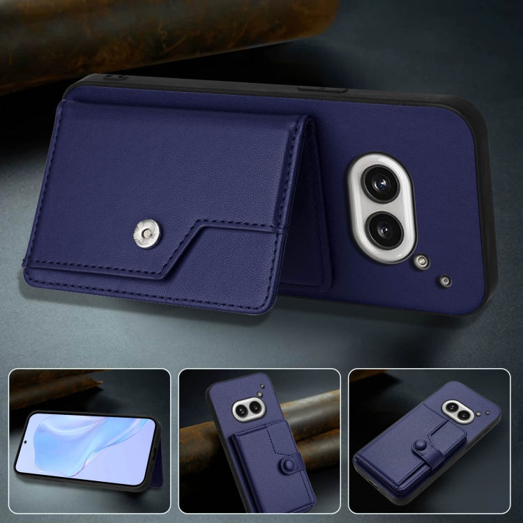 For Nothing Phone 2a Button Card Bag RFID Anti-theft Phone Case