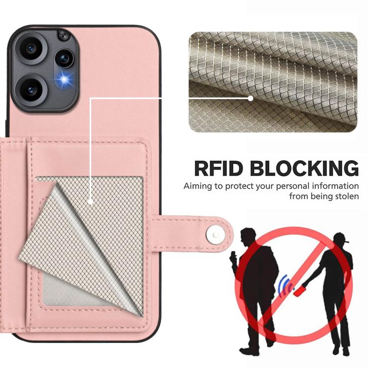 For Nothing CMF Phone 2 Pro Button Card Bag RFID Anti-theft Phone Case