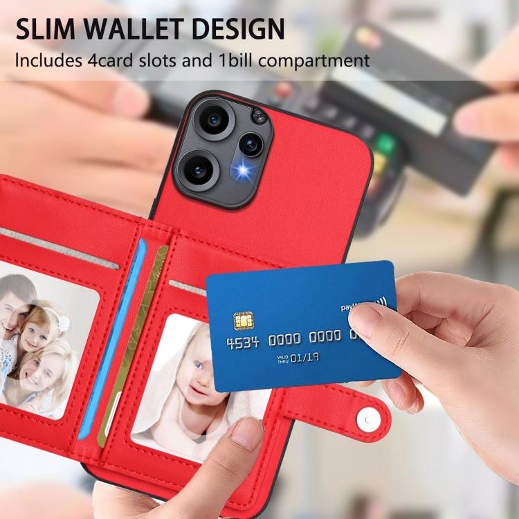 For Nothing CMF Phone 2 Pro Button Card Bag RFID Anti-theft Phone Case