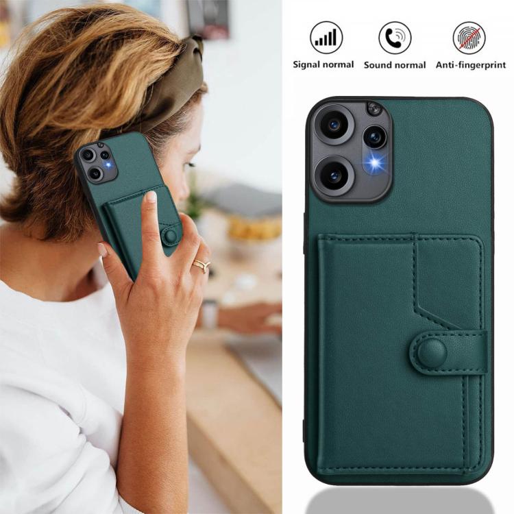 For Nothing CMF Phone 2 Pro Button Card Bag RFID Anti-theft Phone Case