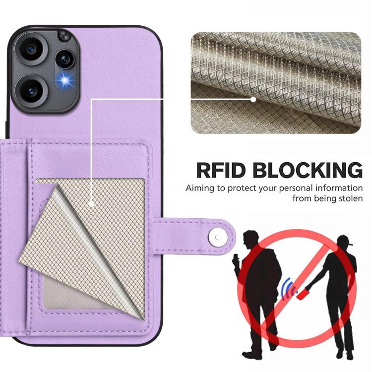 For Nothing CMF Phone 2 Pro Button Card Bag RFID Anti-theft Phone Case