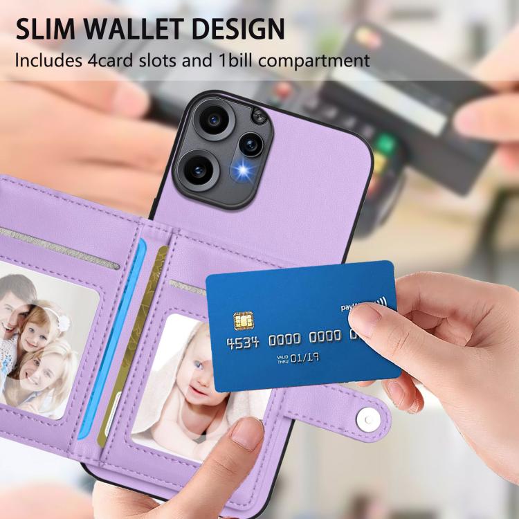For Nothing CMF Phone 2 Pro Button Card Bag RFID Anti-theft Phone Case