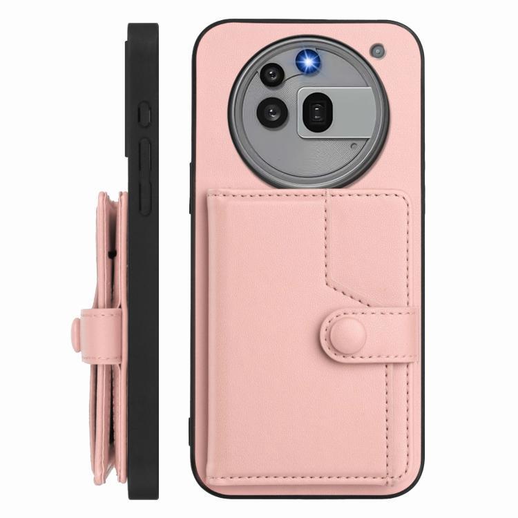 For Nothing Phone 3a Pro Button Card Bag RFID Anti-theft Phone Case
