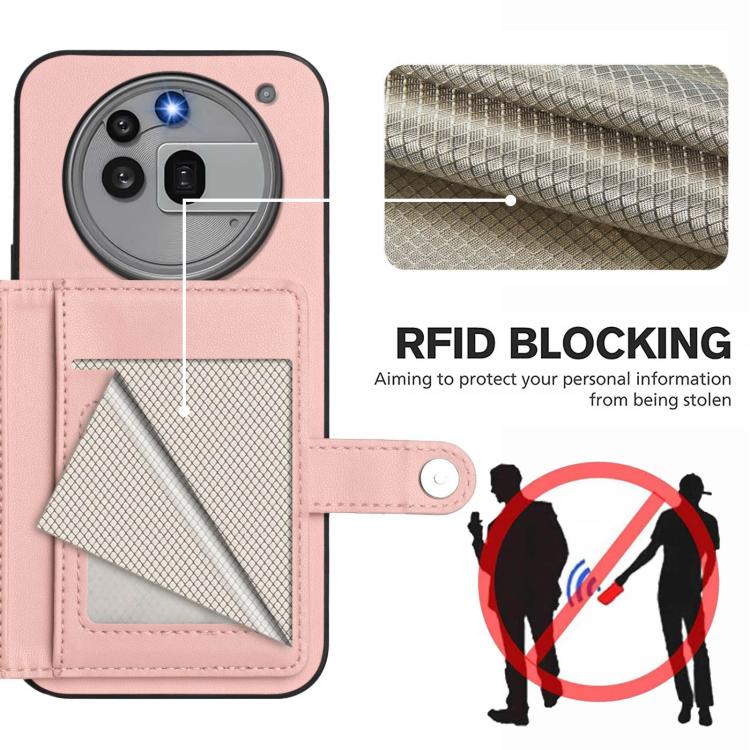For Nothing Phone 3a Pro Button Card Bag RFID Anti-theft Phone Case