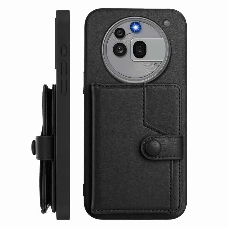 For Nothing Phone 3a Pro Button Card Bag RFID Anti-theft Phone Case