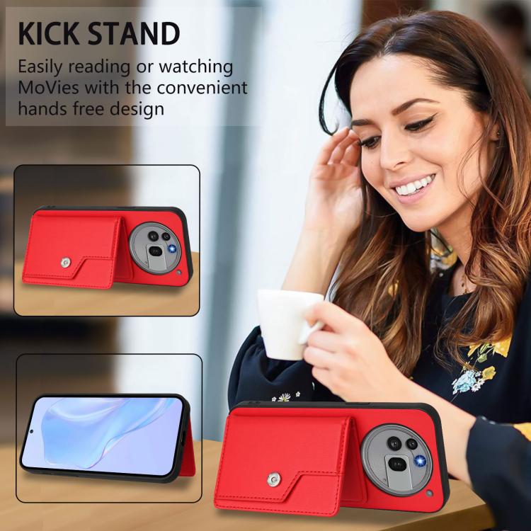 For Nothing Phone 3a Pro Button Card Bag RFID Anti-theft Phone Case