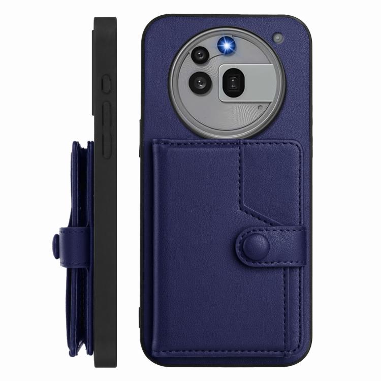 For Nothing Phone 3a Pro Button Card Bag RFID Anti-theft Phone Case
