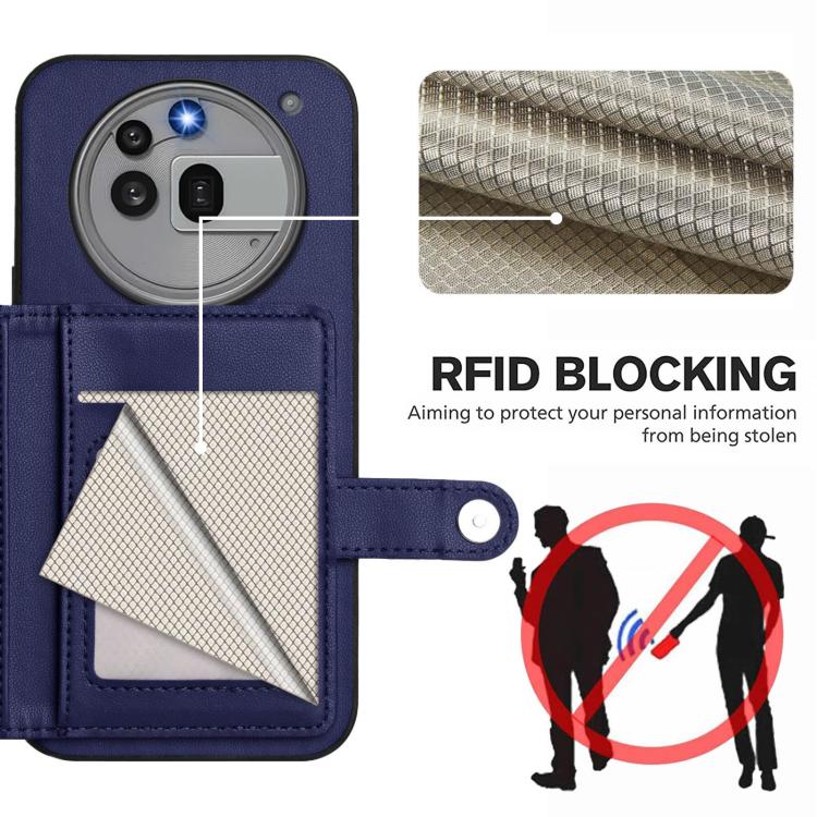 For Nothing Phone 3a Pro Button Card Bag RFID Anti-theft Phone Case