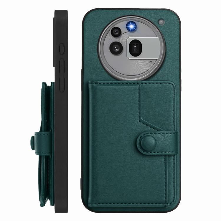 For Nothing Phone 3a Pro Button Card Bag RFID Anti-theft Phone Case