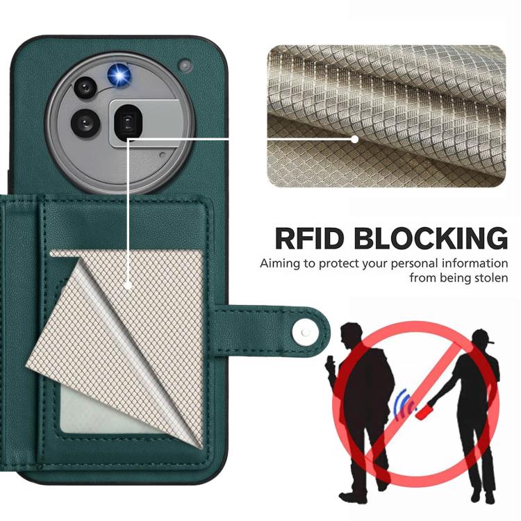 For Nothing Phone 3a Pro Button Card Bag RFID Anti-theft Phone Case