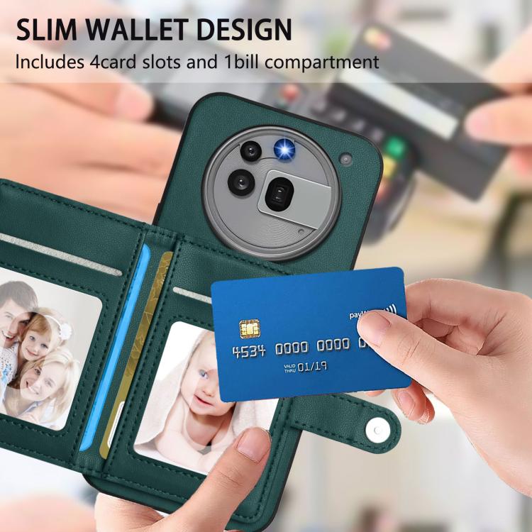 For Nothing Phone 3a Pro Button Card Bag RFID Anti-theft Phone Case