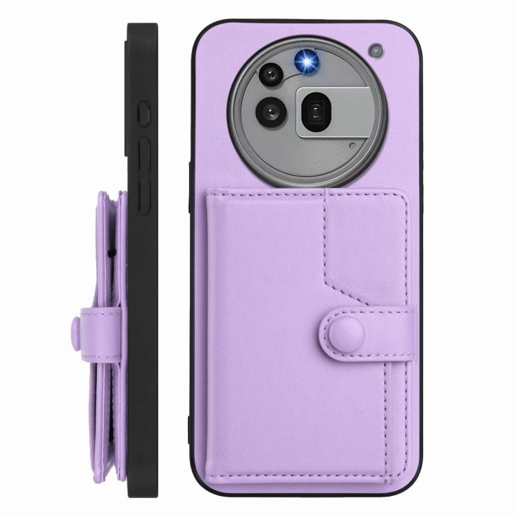 For Nothing Phone 3a Pro Button Card Bag RFID Anti-theft Phone Case