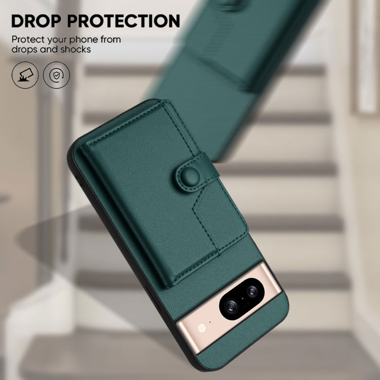 For Google Pixel 8 Button Card Bag RFID Anti-theft Phone Case