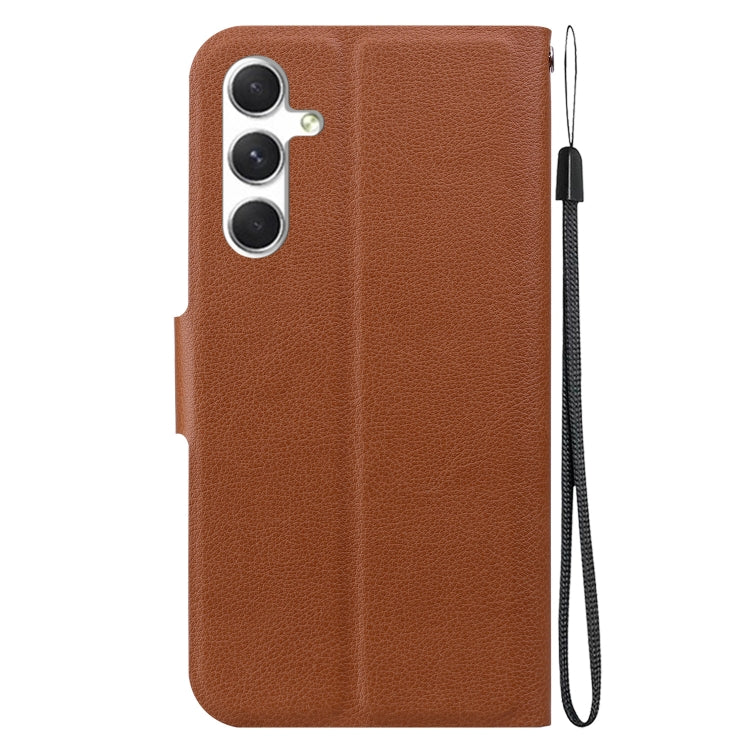 For Samsung Galaxy S25 5G Ultra-thin Voltage Magnetic Buckle Leather Phone Case