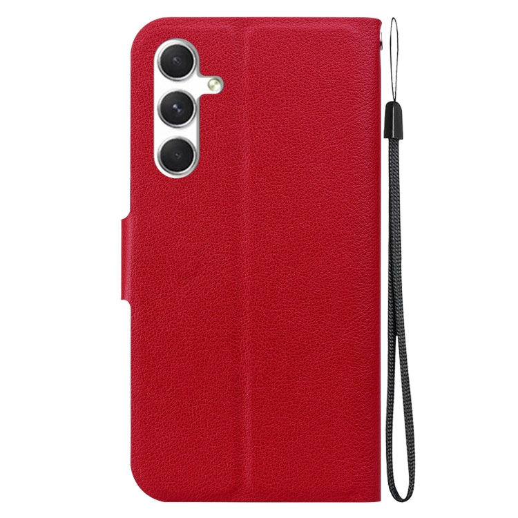 For Samsung Galaxy S25 5G Ultra-thin Voltage Magnetic Buckle Leather Phone Case