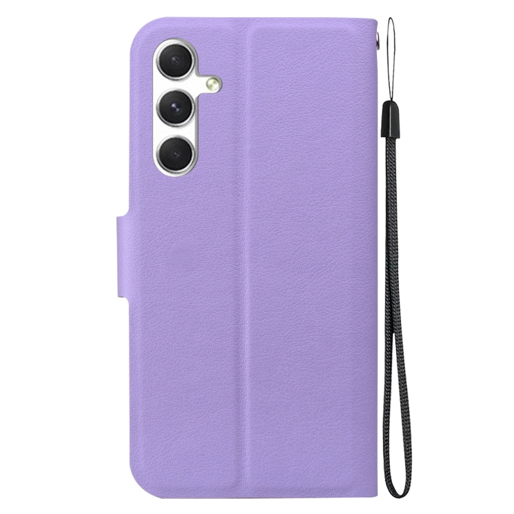 For Samsung Galaxy S25 5G Ultra-thin Voltage Magnetic Buckle Leather Phone Case