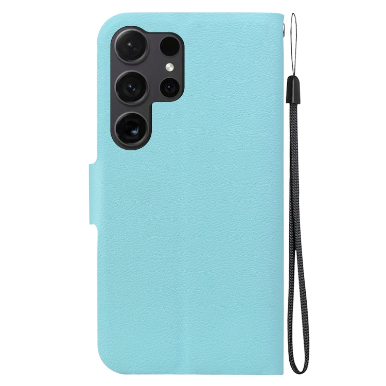 For Samsung Galaxy S24 Ultra 5G Ultra-thin Voltage Magnetic Buckle Leather Phone Case