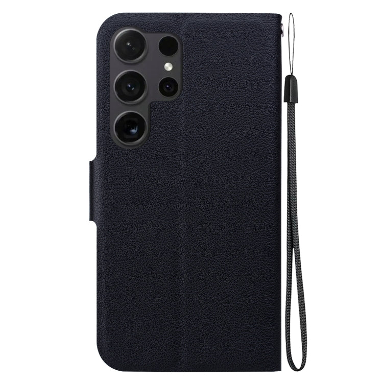 For Samsung Galaxy S24 Ultra 5G Ultra-thin Voltage Magnetic Buckle Leather Phone Case