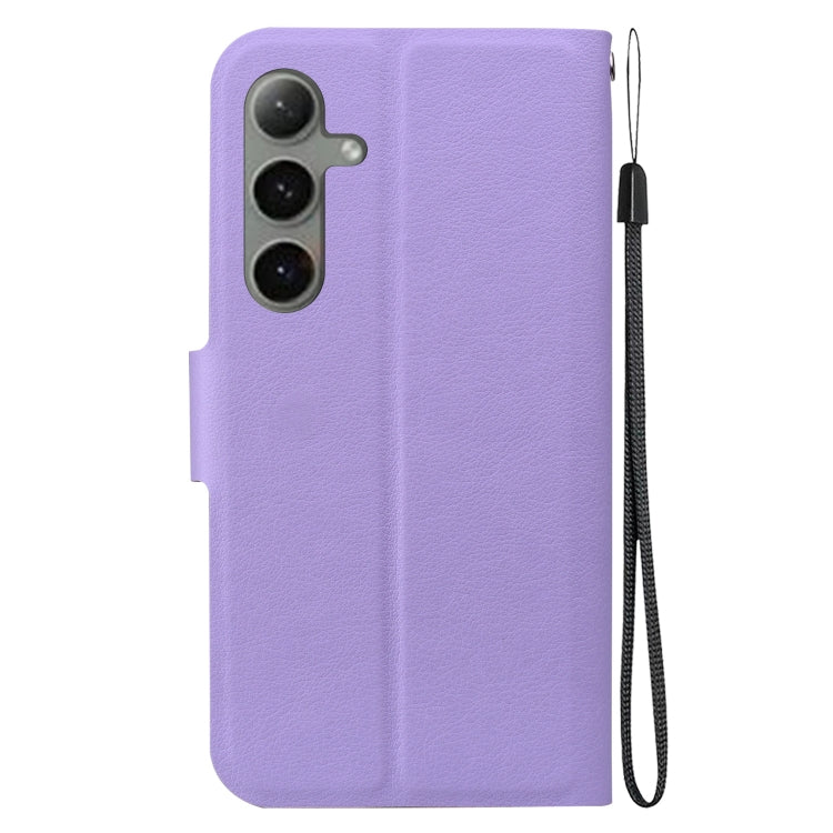 For Samsung Galaxy S24 FE 5G Ultra-thin Voltage Magnetic Buckle Leather Phone Case