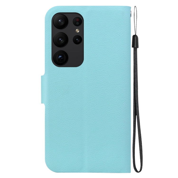 For Samsung Galaxy S23 Ultra 5G Ultra-thin Voltage Magnetic Buckle Leather Phone Case
