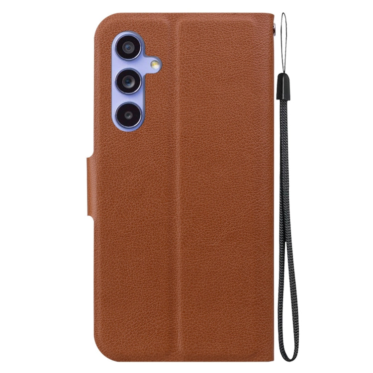For Samsung Galaxy S23 FE 5G Ultra-thin Voltage Magnetic Buckle Leather Phone Case