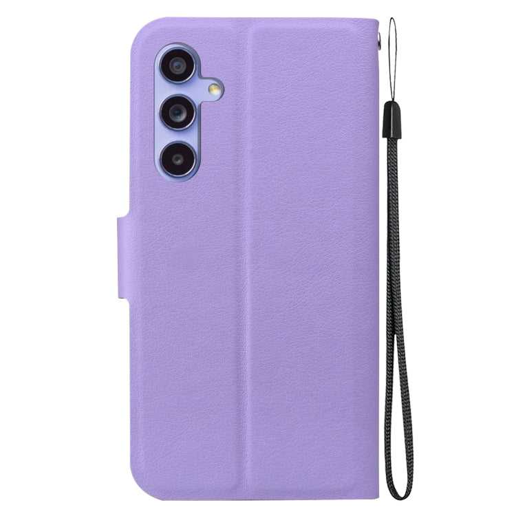 For Samsung Galaxy S23 FE 5G Ultra-thin Voltage Magnetic Buckle Leather Phone Case