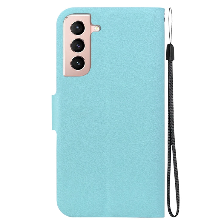 For Samsung Galaxy S21+ 5G Ultra-thin Voltage Magnetic Buckle Leather Phone Case