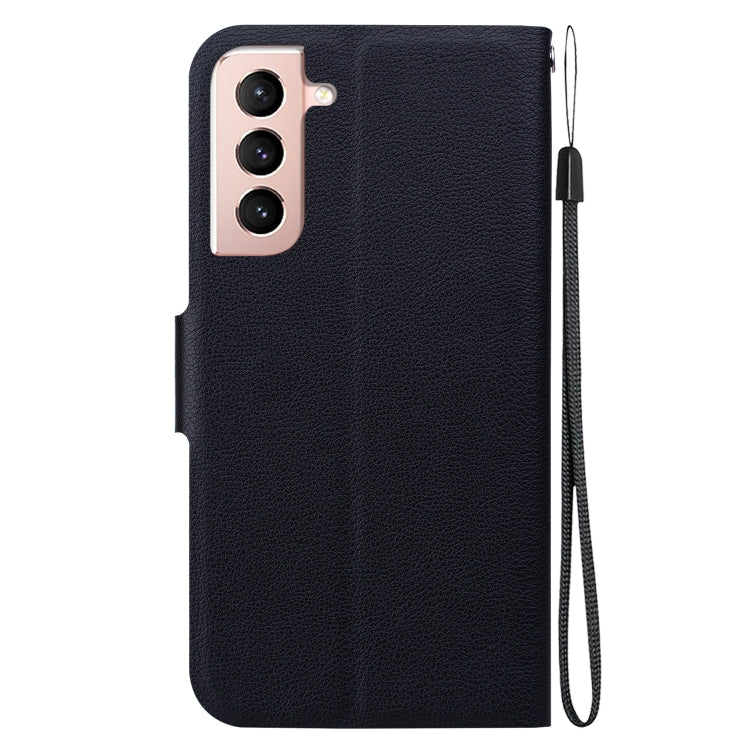 For Samsung Galaxy S21+ 5G Ultra-thin Voltage Magnetic Buckle Leather Phone Case