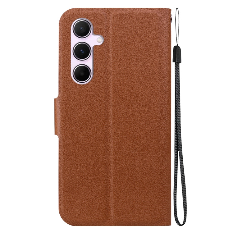 For Samsung Galaxy A55 5G Ultra-thin Voltage Magnetic Buckle Leather Phone Case