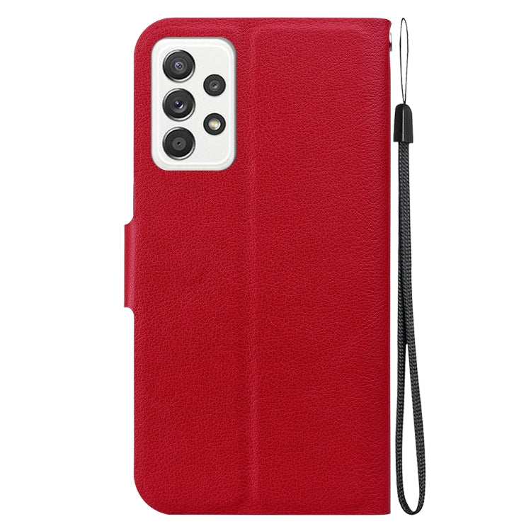 For Samsung Galaxy A52 4G / 5G Ultra-thin Voltage Magnetic Buckle Leather Phone Case