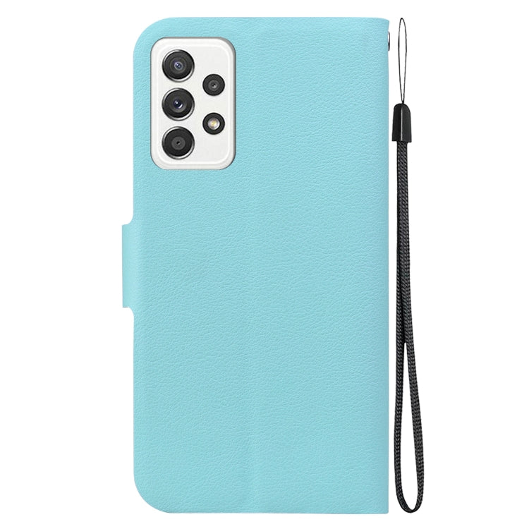 For Samsung Galaxy A52 4G / 5G Ultra-thin Voltage Magnetic Buckle Leather Phone Case