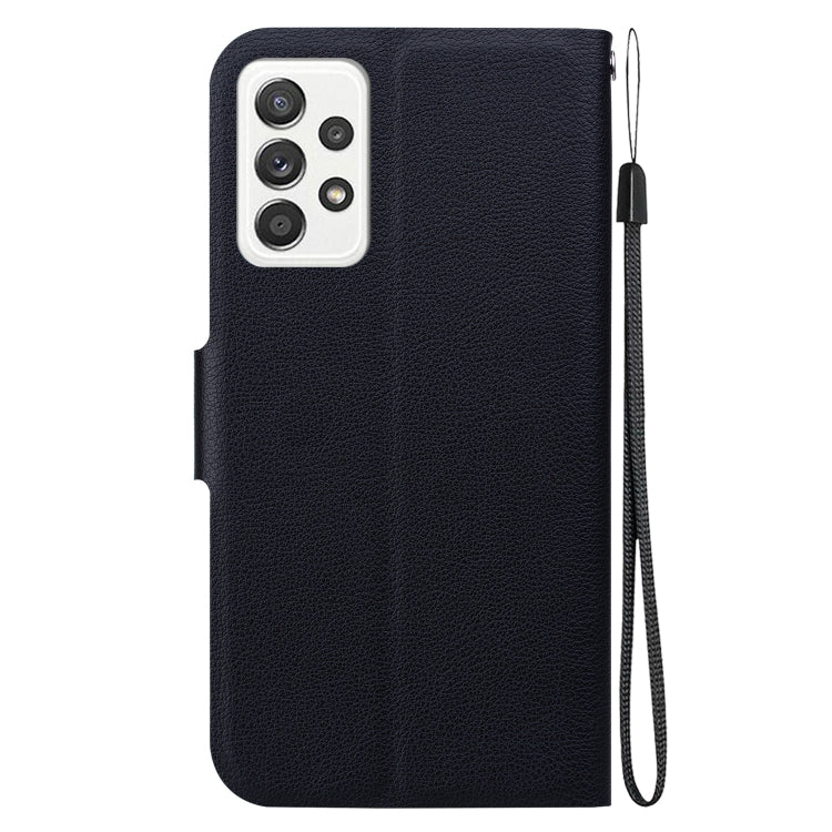 For Samsung Galaxy A52 4G / 5G Ultra-thin Voltage Magnetic Buckle Leather Phone Case