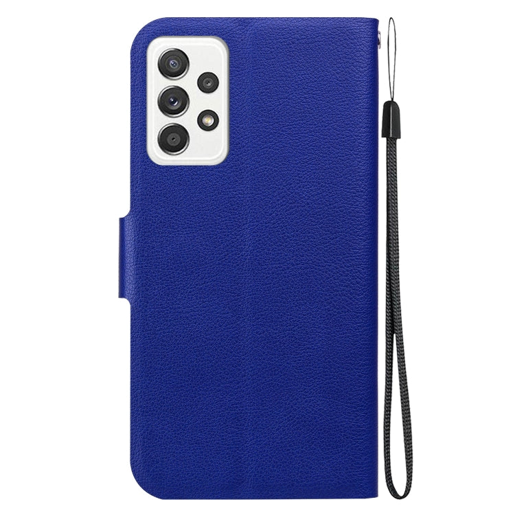 For Samsung Galaxy A52 4G / 5G Ultra-thin Voltage Magnetic Buckle Leather Phone Case