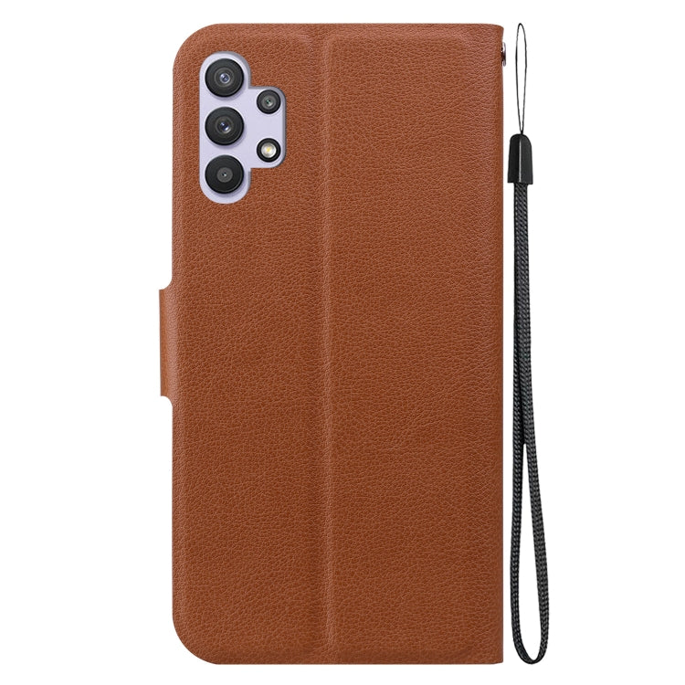 For Samsung Galaxy A32 5G Ultra-thin Voltage Magnetic Buckle Leather Phone Case