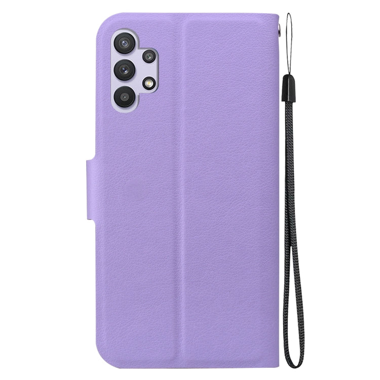 For Samsung Galaxy A32 5G Ultra-thin Voltage Magnetic Buckle Leather Phone Case