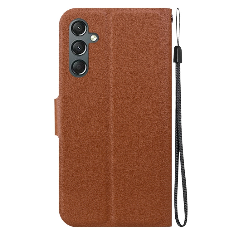 For Samsung Galaxy A24 4G Ultra-thin Voltage Magnetic Buckle Leather Phone Case