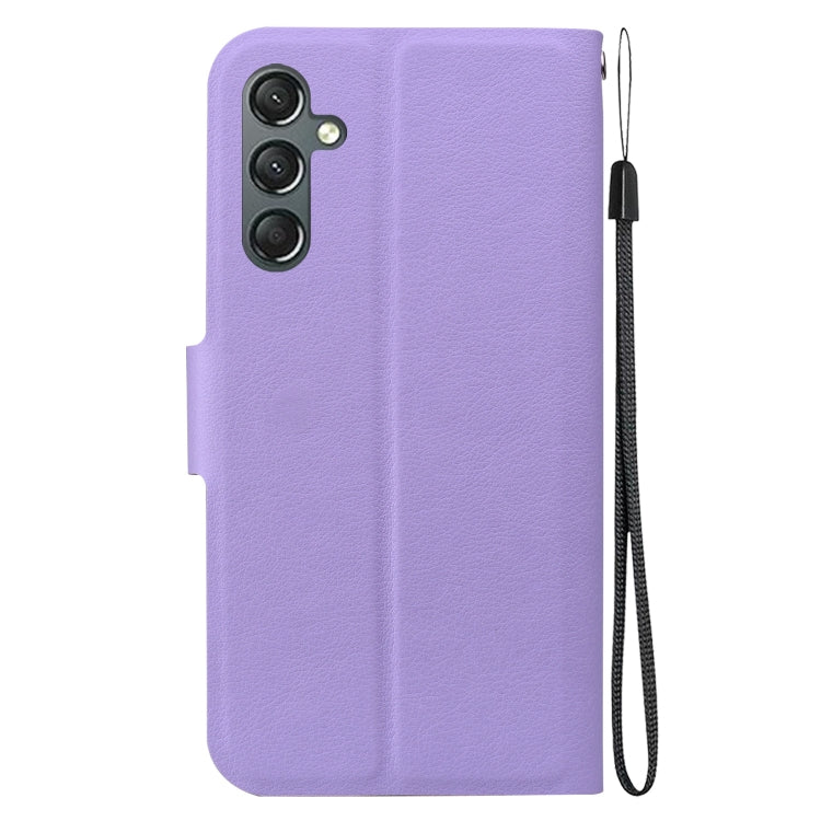 For Samsung Galaxy A24 4G Ultra-thin Voltage Magnetic Buckle Leather Phone Case
