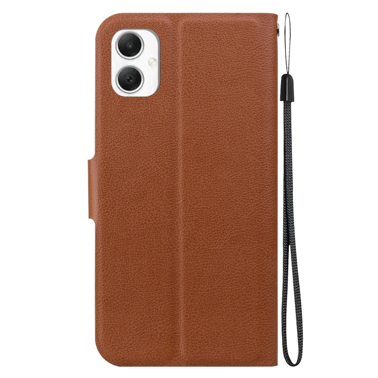 For Samsung Galaxy A06 4G Ultra-thin Voltage Magnetic Buckle Leather Phone Case