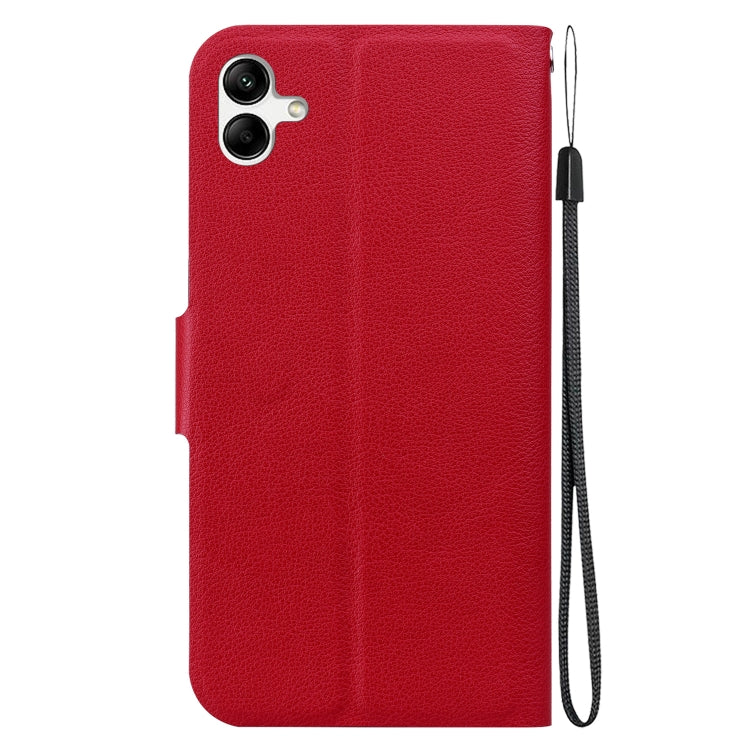 For Samsung Galaxy A04e / F04 / M04 Ultra-thin Voltage Magnetic Buckle Leather Phone Case