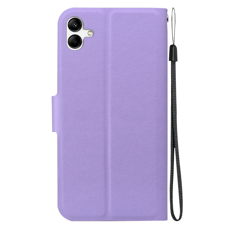 For Samsung Galaxy A04e / F04 / M04 Ultra-thin Voltage Magnetic Buckle Leather Phone Case