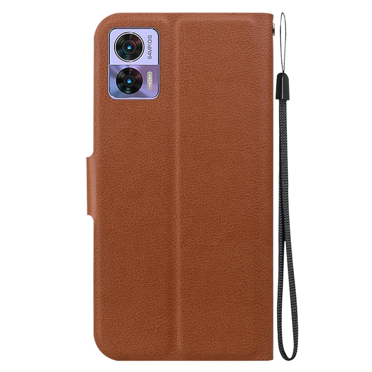 For Motorola Edge 30 Neo / Edge 30 Lite Ultra-thin Voltage Magnetic Buckle Leather Phone Case