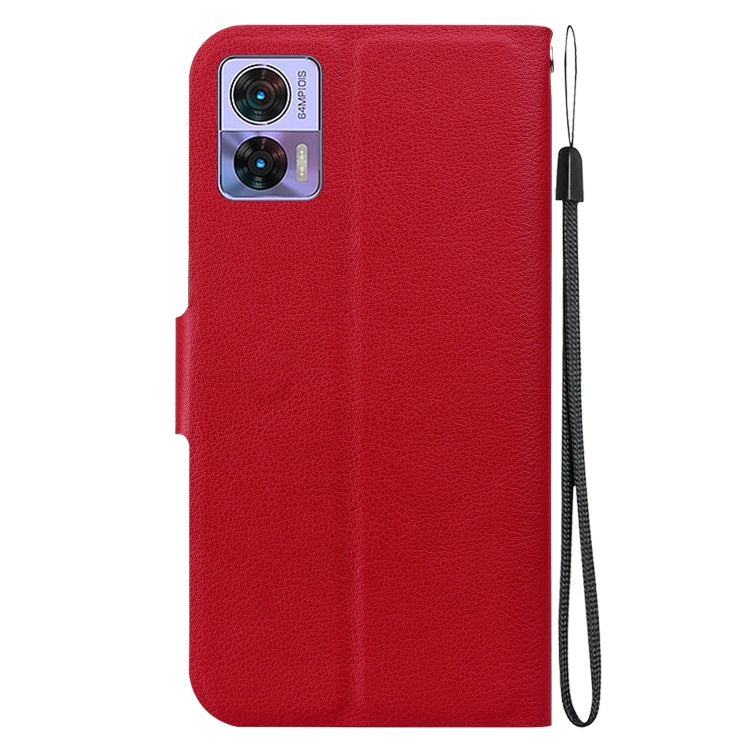 For Motorola Edge 30 Neo / Edge 30 Lite Ultra-thin Voltage Magnetic Buckle Leather Phone Case